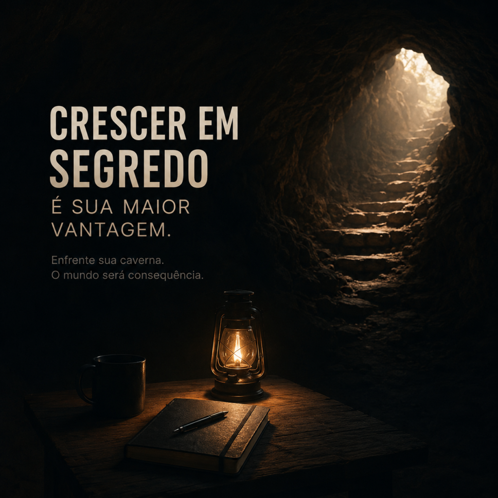 Por que crescer em segredo é a maior vantagem estratégica da sua vida mentoria invisivel arranque