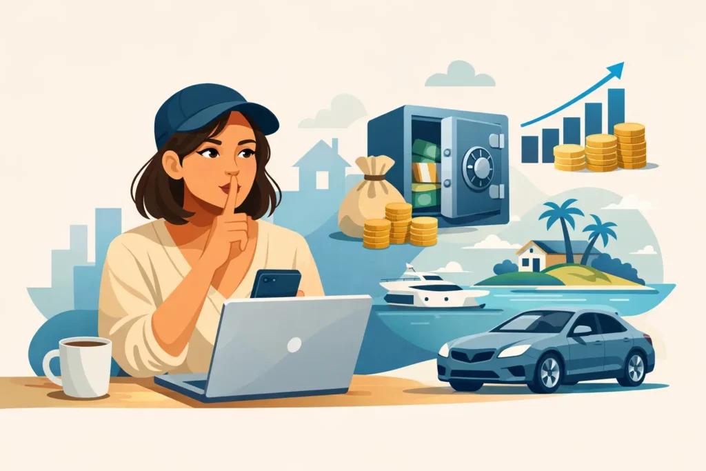 Como posso ter sucesso financeiro em segredo?